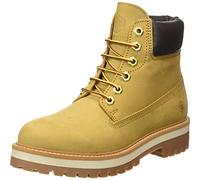 Lumberjack Kristy, Stivaletti Bassi con Lacci Donna, Yellow/Dk Brown, 37 EU