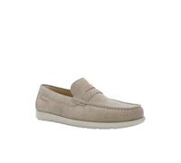 Lumberjack LAMARD: Uomo, Mocassino, Beige, Camoscio- 44