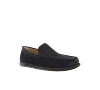 Lumberjack LAMARD: Uomo, Mocassino, Bleu Universo, Camoscio- 42