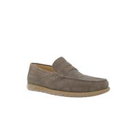 Lumberjack LAMARD: Uomo, Mocassino, Taupe, Camoscio- 40