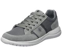 Lumberjack Scarpe da Ginnastica Lee Uomo in suede e tessuto grigio Taglia 44