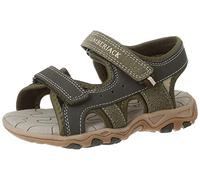 Lumberjack Levi Sandali Punta Aperta, Bambino, Verde (Military/Green M0280), 33 EU (1 Bambini UK)