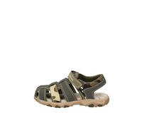 Lumberjack Levi Sandali Punta Chiusa, Bambino, Verde (Military/Green M0280), 33 EU (1 Bambini UK)
