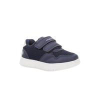 Lumberjack Lori: Bambino, Scarpa da Ginnastica, Bleu Scuro, Fodera in Maglia Effetto Rete.-Simil Pelle Spazzolata- 26