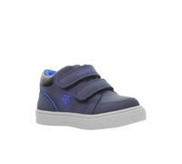 Lumberjack- MOBY High Cut Sneaker Boy in Navy Blue Synthetic Combed- Hot Melt, 27