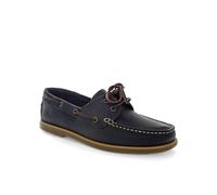 Lumberjack Navigator: Uomo, Mocassino, Indigo, Pelle Finitura Spazzolata Effetto Crazy Horse- 41