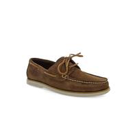 Lumberjack Navigator: Uomo, Mocassino, Marrone, Scamoscio Certificata Lwg- 43