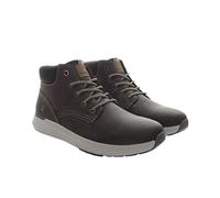 Lumberjack Neil, Stivaletti Bassi con Lacci Uomo, Dk Brown/Black, 45 EU