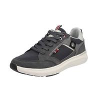 Lumberjack Neil - Sneaker Bassa In Suede Blu - Uomo Scarpe Sneakers Casual