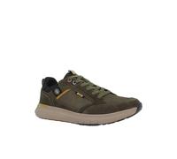 Lumberjack- Neil Sneaker Man in Army Green Suede- Synthetic Combed, 41