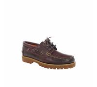 Lumberjack- Newton Boat Shoe Man in Brunello lwg Pull- up Leather, 41