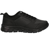 Lumberjack Ram sneakers in ecopelle stringata scarpa da ginnastica nera