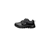 Lumberjack RAM SW78211 Total Black Scarpe Sportive per Donna in Ecopelle con Doppio Strappo (Taglia 41)