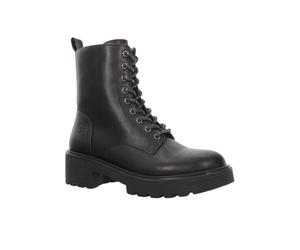 Lumberjack-RAMONE KOMBAT BOOT WOMAN woman in black synthetic smooth, 38