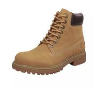 Lumberjack River 2 Yellow Dark Brown Scarponcini per Uomo in Nabuk (Taglia 46)