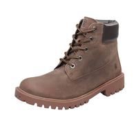 Lumberjack River - Scarponcini In Pelle Marrone - Junior Scarpe Ragazzo