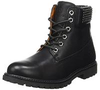 Lumberjack River, Stivaletti Bassi con Lacci Donna, Black, 38 EU