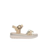 Lumberjack Sandali Maura Donna, Beige-Platino, 38 EU