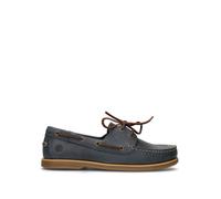 LUMBERJACK Scarpa barca uomo indaco in pelle 46