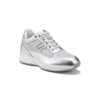 LUMBERJACK Scarpa Donna Sneaker Low Cut Zeppa Casual Raul SW01305-008 X88 CO002 (Silver, Numeric_36)