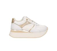 LUMBERJACK SCARPE SNEAKERS DONNA SW10312 PLATFORM BIANCO ORO DAL 36 AL 41 NEW