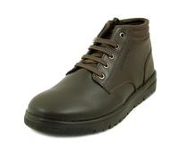 Lumberjack Scarpe Uomo Scarponcino Stringato in Pelle Marrone con Cerniera, Plantare Estraibile, 67401 Taglia Uomo 43