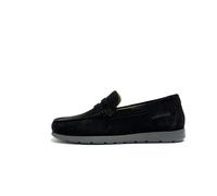 LUMBERJACK SCARPE UOMO SHOES MOCASSINI LEGGERI IN VERO CAMOSCIO LAMARD BLU