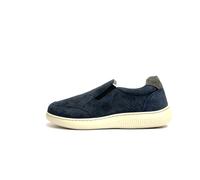 LUMBERJACK SCARPE UOMO SHOES MOCASSINI TRAFORATI CON PLANTARE IMBOTTITO EVO BLUE