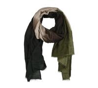 LUMBERJACK Sciarpa da Donna Morbida in Viscosa, Fantasia Sfumata, Sabbia Marrone e Verde, Elegante e Calda, Con Scatola Regalo