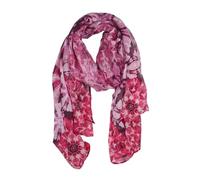 LUMBERJACK Sciarpa da Donna Morbida in Viscosa, Fantasia Tie-Dye Rosa, Elegante e Calda, Con Scatola Regalo