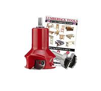 Lumberjack Tools Home Series Beginner's Kit (HSBK1) - Trapano a presa tubolare, rete - Alluminio - Rosso