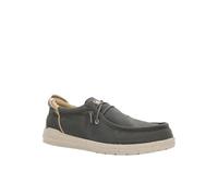 Lumberjack Trevor: Uomo, Scarpe Casual, Verde Militare, Canvas- 43