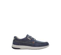 LUMBERJACK UOMO MOCASSINO CON LACCI BLU SMM3412 001 CASUAL DAL 40 AL 45