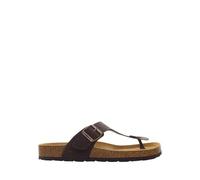 Lumberjack Uomo Scarpe SMD9206 002 Flint Ciabatte Infradito in Pelle Marrone 40