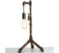 LUME AMARCORD RUGGINE 1 LUCE ATTACCO E27 41X30X61CM
