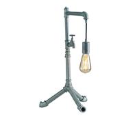 LUME AMARCORD ZINCATO 1 LUCE ATTACCO E27 41X30X61CM
