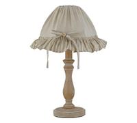 LUME CHERRY SABBIA CON LEGNO 1 LUCE ATTACCO E14 22X41CM