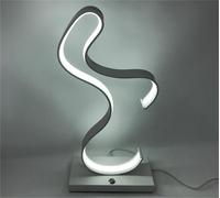 Lume da comodino 12 w lampada led luce bianca stile moderno [EEK: A+++]