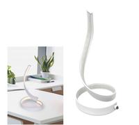 LUMETTO DA TAVOLO SCRIVANIA LUME BRACCIO SNODABILE MORSETTO LAMPADA ROSA