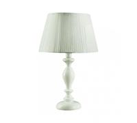 Lume grande classico in legno bianco a 1 luce esse 460/bg