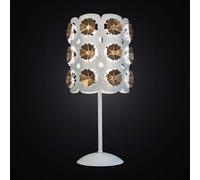 LUME GRANDE CONTEMPORANEO TAGLIO A LASER BIANCO E FOGLIA ORO 1 LUCE BGA 2548/LG