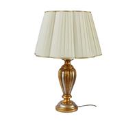 LUME GRANDE IN LEGNO FOGLIA ORO 1 LUCE COLL DBS 500/BG