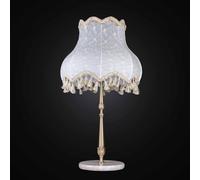 LUME GRANDE IN OTTONE E MARMO A 1 LUCE BGA 2738-LG CON PARALUME BAROCCO