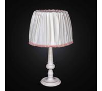 LUME GRANDE MODERNO IN LEGNO SHABBY CHIC BIANCO 1 LUCE BGA 2735-LG