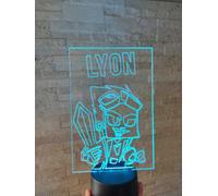 LUME NOTTURNO BAMBINI LED LAMPADA BASE A LED LUCE SERA SUPER MARIO LYON SONIC