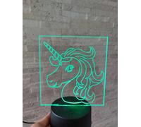 LUME NOTTURNO BAMBINI LED LAMPADA BASE A LED LUCE SERA SUPER MARIO LYON SONIC