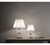 LUME PICCOLO GALA 1 LUCI ATTACCO E14 OTTANIO E CROMO H.28+19CM