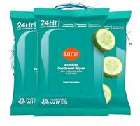 Lume - Salviette deodoranti acidificate: controllo degli odori 24 ore, senza alluminio e bicarbonato di sodio, cura della pelle - 15