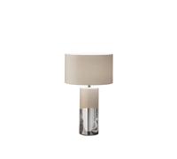 LUME TATAKA ROSA CIPRIA CON PARALUME IN VELLUTO 1 LUCE ATTACCO E27 33X33X55CM