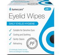 LUMECARE Salviette per palpebre, 20 bustine x 1